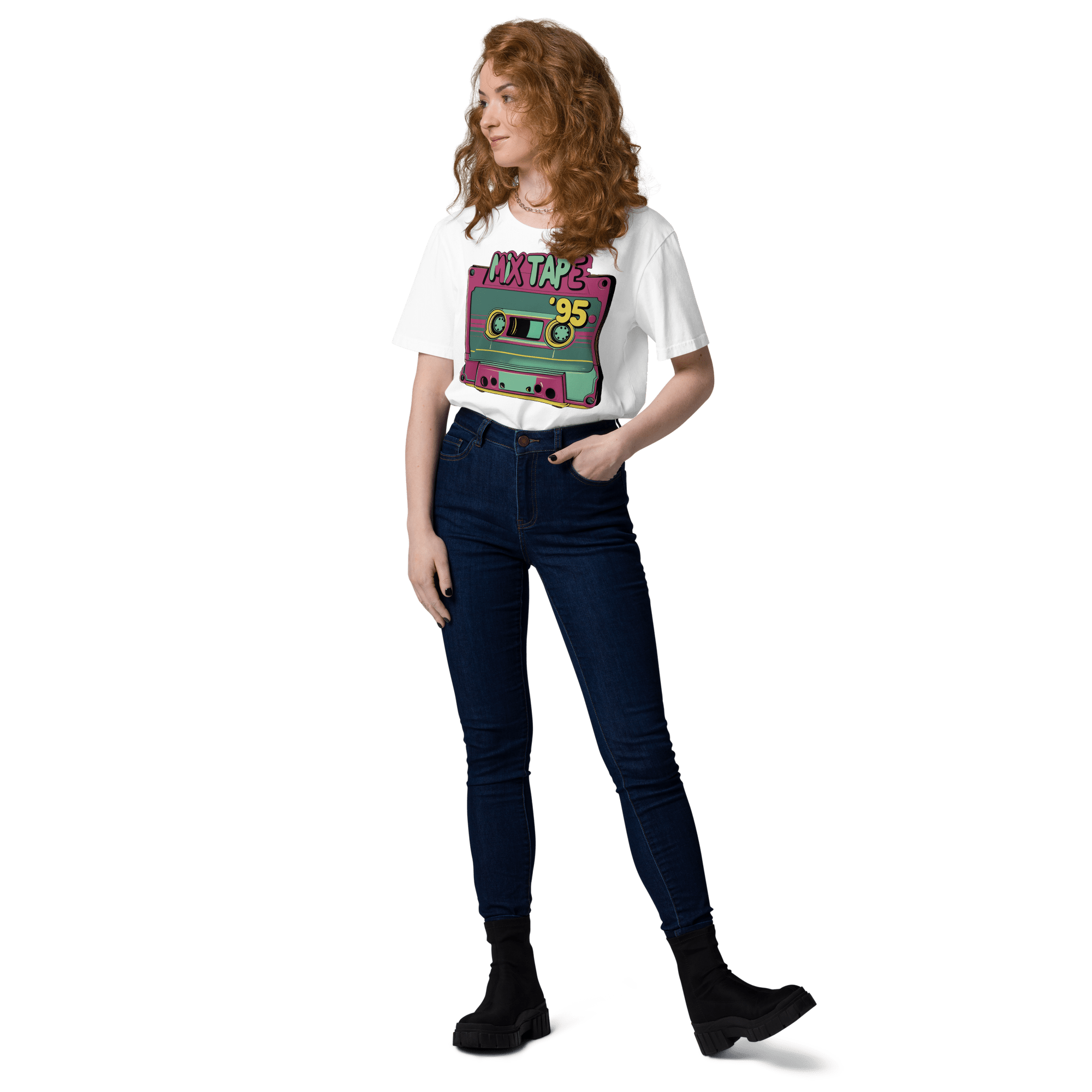 Relive the Glory Days of '90s Music with Our Retro Mixtape T-Shirt! - Design Delight Studio