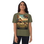 Rustic Ranch Life Tee - Organic Cotton Graphic T-Shirt - Design Delight Studio
