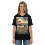Rustic Ranch Life Tee - Organic Cotton Graphic T-Shirt - Design Delight Studio