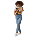 Saddle Up in Style: Cowboy Renaissance Premium Organic Cotton Rodeo Tee - Design Delight Studio