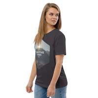 Positive Vibes Only – Inspirational Organic Cotton Tee - Design Delight Studio