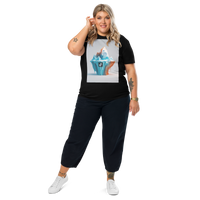 "Viral Footprint: My Carbon Footprint Fits in a TikTok Video" – Organic Cotton Climate Awareness Tee - Design Delight Studio