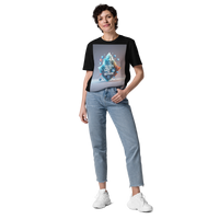 "Melting Reality: Ice Caps Are Disappearing" – Organic Cotton Climate Awareness Tee - Design Delight Studio