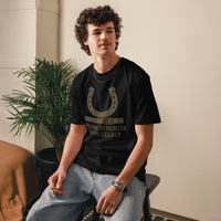 Organic Cotton T‑shirt – Forging Strength Riding Legacy