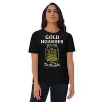 Organic Cotton T‑shirt – Unisex – Gold Hoarder Taxing Mage Tee