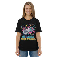 Organic Cotton T‑shirt – Unisex – We Mashed Before It Was Cool Tee