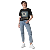 Organic Cotton T-shirt – Unisex – No Streaming Buffers Retro TV
