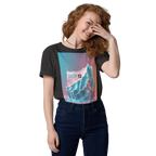 "My Carbon Footprint Fits in a TikTok Video" – Organic Cotton Climate Awareness Tee - Design Delight Studio