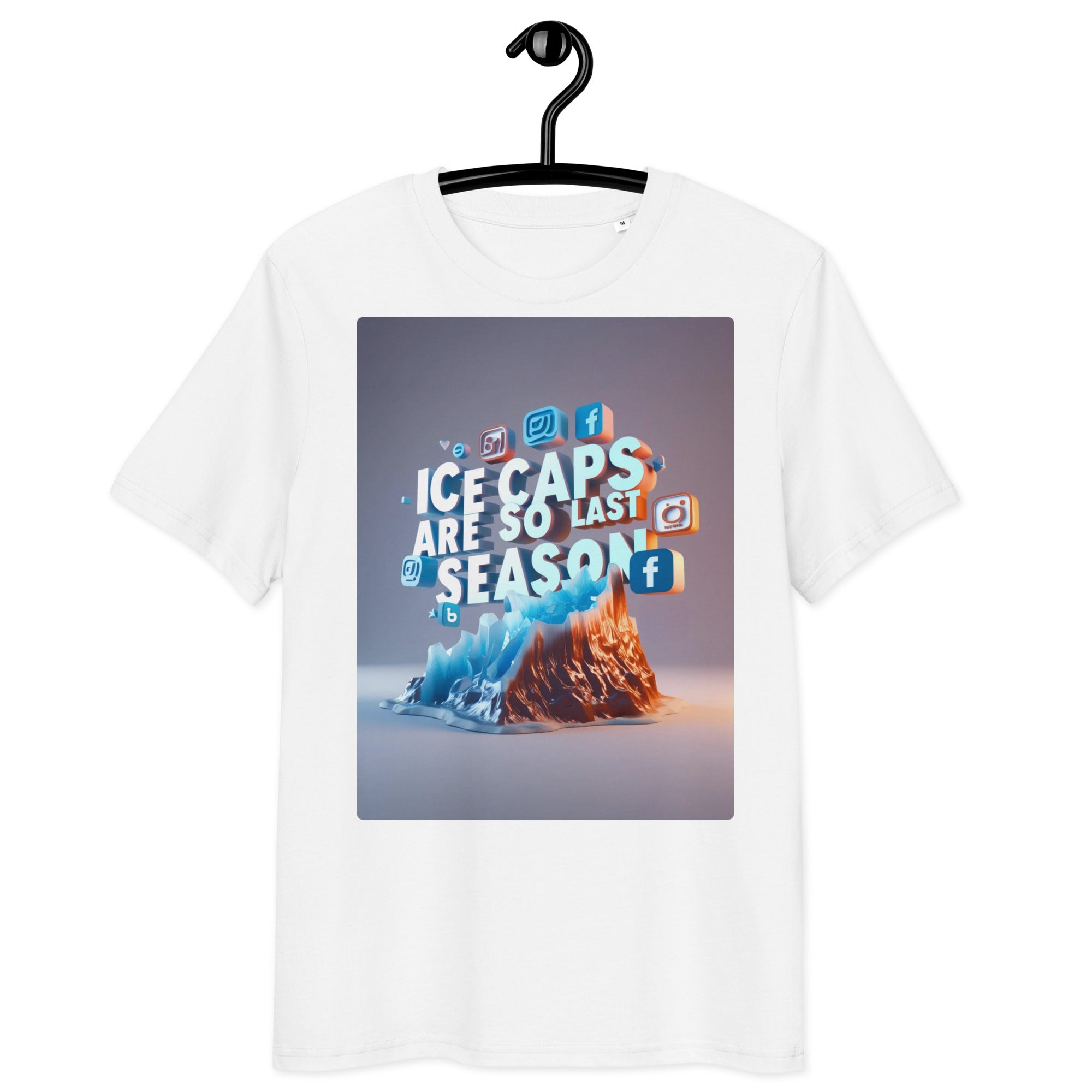 Organic cotton t-shirt – ‘I Liked Your Post Before the Algorithm Buried It’ social media satire design. Ethically made, soft, and stylish. Free shipping!