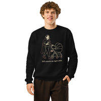 Organic Cotton Sweatshirt – Unisex – Night Shift Vampire Dad