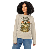 Organic Cotton Sweatshirt – Unisex – Toadstool Toll Booth